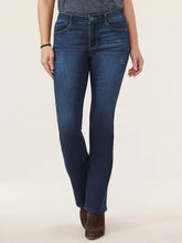 High Rise Cascading "D" Itty Bitty Boot Petite Jeans