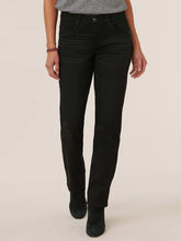 Petite Straight Leg Black Jeans