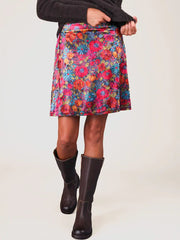 Too Cute Velvet Mini Skirt