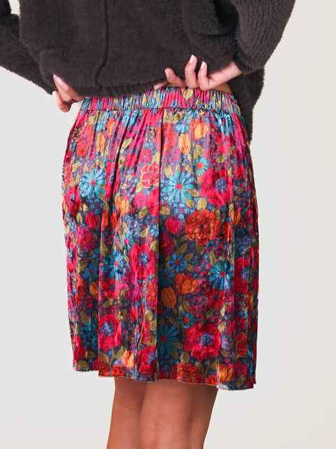 Too Cute Velvet Mini Skirt