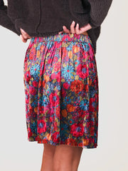 Too Cute Velvet Mini Skirt